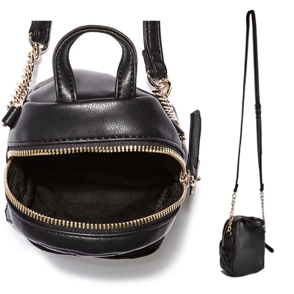 Guess Factory Evan Faux-Fur Mini Crossbody. - Picture 4 of 8